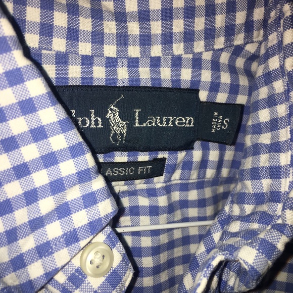 Polo button down gingham - Picture 3 of 5